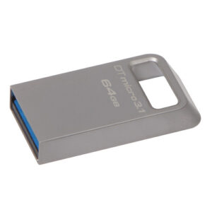 KINGSTON USB Stick Data Traveler Micro 3.1 DTMC3/64GB, USB 3.1, Silver
