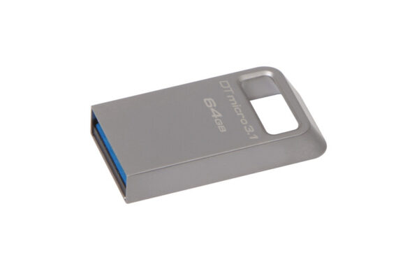 KINGSTON USB Stick Data Traveler Micro 3.1 DTMC3/64GB, USB 3.1, Silver